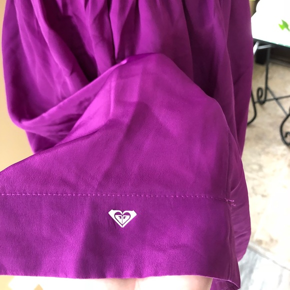 ✨SALE✨ ROXY Strapless Dress • S • Bright Purple - Picture 5 of 7